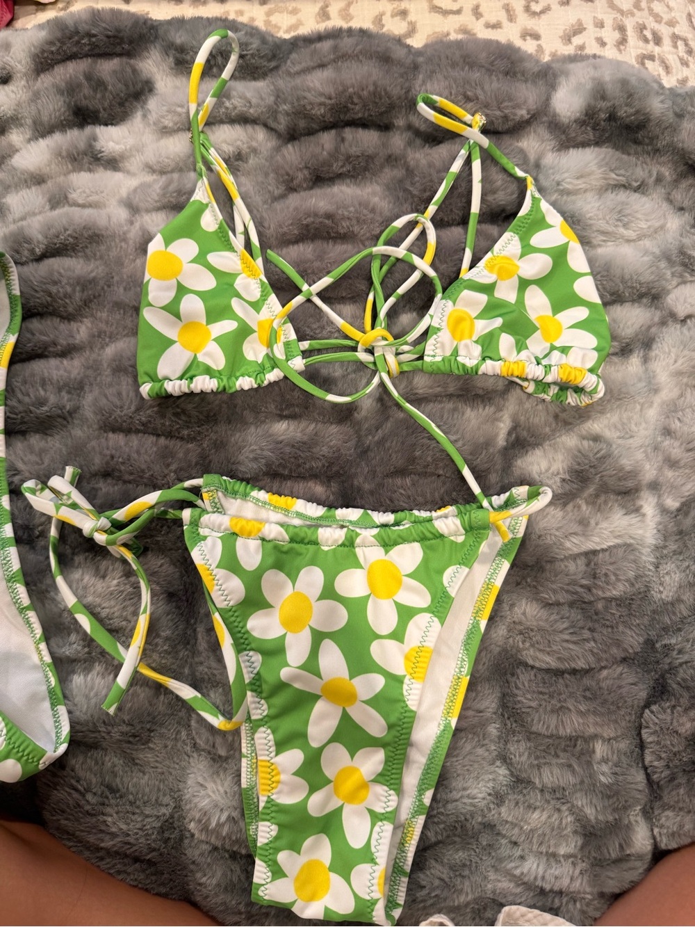 heavy manners diet Mountain Dew triangle bikini top